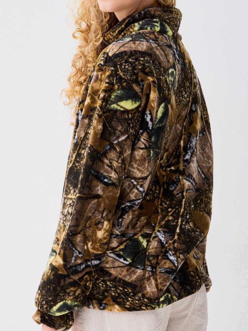 NWT Camo pattern fleece jacket - Picture 2 of 3